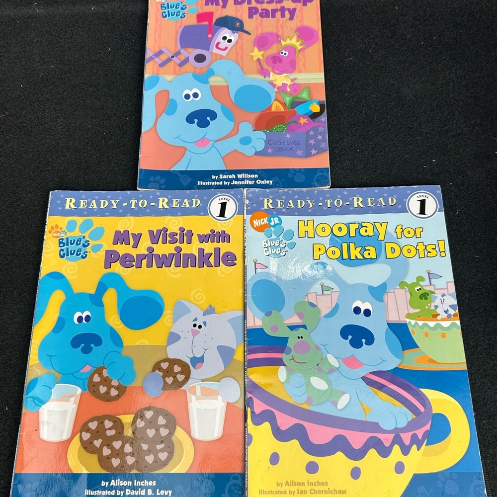 Blue's Clues Ready-to-Read Books Set